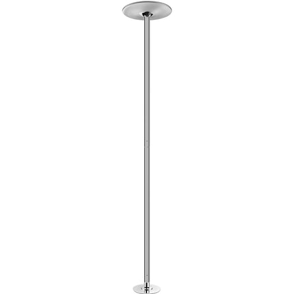 TLGREEN Pole Dance Pole, 45 mm diameter pole dance pole made of stainless steel, height adjustable from 2.35 to 2.74 m, portable and removable table dance strip pole with static and spinning function