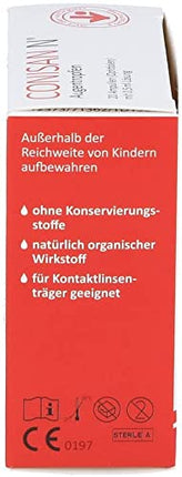 CONISAN N eye drops for healthy eyes - Fast relief for dry, irritated, and tired eyes, with the innovative vitOrgan complex to support cell regeneration, 20 x 0.5 ml