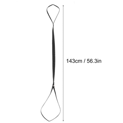 Leg Lifter Strap, Long Leg Lifter, Nylon Leg Lifter Strap with Foot Strip Mobility Aids Disability for Elderly for Car, Bed, Couch, Hip Replacement, Wheelchair
