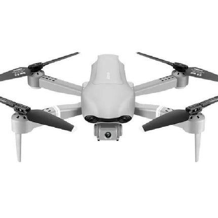 LUXWALLET Nocchi Vicky 4D 2.4 GHz WiFi Drone with Full HD Camera, GPS and Carrying Case, 30 km/h-300 m Distance, Silver