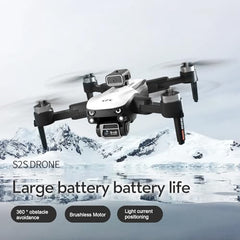 LUXWALLET Libra Spectra - 2025 Editie - Drone Met Laser Obstakel Ontwijking - Dual-Camera Systeem - Optical Flight Positioning - Stijgen En Landen Met EEN Knop - Headless Mode