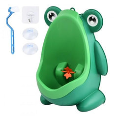 Urinal for boys Urinal tract for children Wall-mounted urinal Standing urinal Boys toilet training (green)