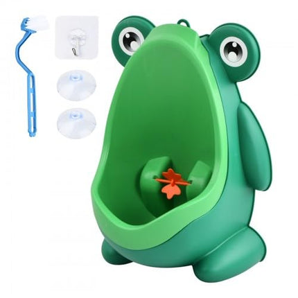 Urinal for boys Urinal tract for children Wall-mounted urinal Standing urinal Boys toilet training (green)