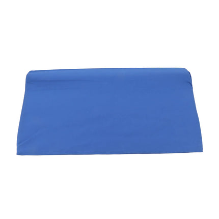 Cosiki Wedge Pillow Bed Body Side Wedge Pillow, Vein Pillow Leg Elevation Pillow, Blue Hidden Zipper Wedge Pillow Side Sleeper Washable Mattress Wedge (50 * 25 * 15cm)