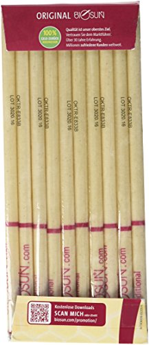 10 Stück (5 Paar) Original BIOSUN traditional Ohrkerzen/Ohrenkerzen mit Sicherheits-Filter. Mit dem magischen Duft von Honig, Salbei und Kamille