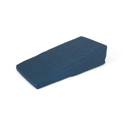 AFH Hand Positioning Wedge Quality | approx. 40 x 20 x 2-10 cm | high-quality artificial leather cover (blue-turquoise)