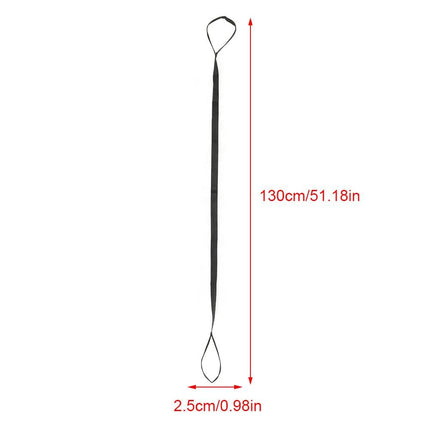 Nikou Thigh Leg Lifter Belt, Nylon Leg Lifter with Foot Strip, Leg Lifter Belt Mobility Aid Standing Aid Mobility Lift for Disabled Elderly Daily Living Aids