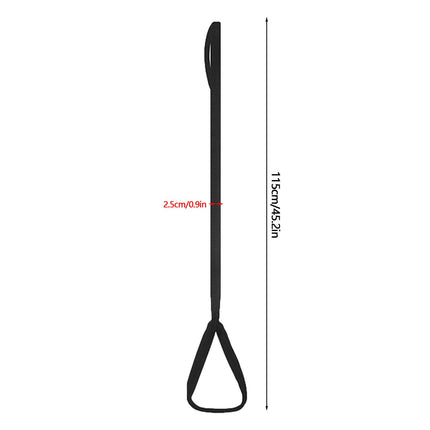 Leg lifter for seniors, leg lifter | leg lifter for pulling legs in and out of bed | extra long leg strap, rigid strap and foot loops,
