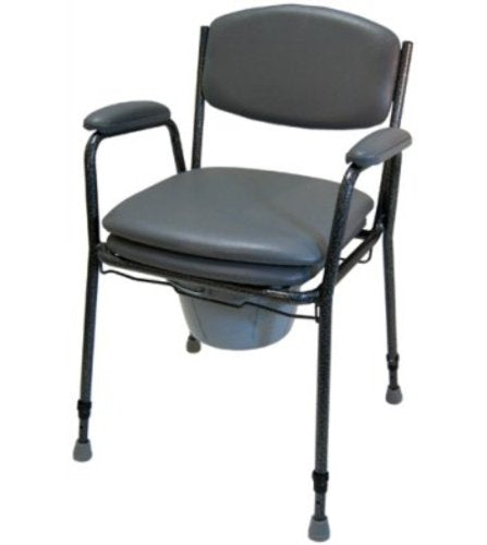 Commode chair TS 130, gray (Drive Medical), toilet aids