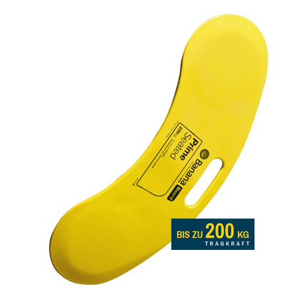 CareLine Transfer Board Smooth in curve shape up to 200 kg yellow