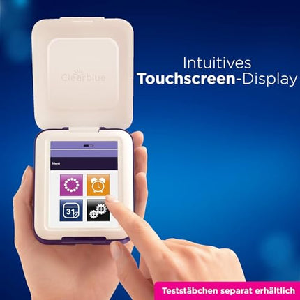 Clearblue Fertility Monitor, Ovulation Test/Fertility Test for Women, 1 Touchscreen Monitor, Ovulation Cycle Computer, 89% Increased Chance of Getting Pregnant