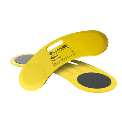 CareLine Transfer Board Smooth in curve shape up to 200 kg yellow
