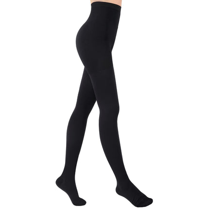 Evolyline 20-30mmHg Medical Compression Tights for Women Men Long, Class II with Closed Toe, Graduated Compression Lipedema