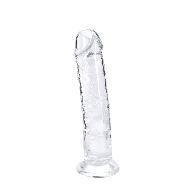 18cm Small Penis Dildo for Women, Soft Realistic Beginner Sex Toy Jelly Dildo with Suction Cup for Ladies Couples Adult Sex Toys &amp; Games