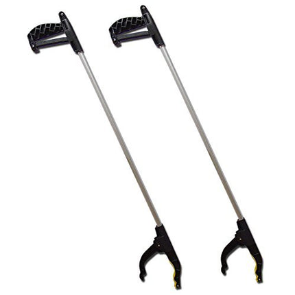 Hillfield 2 grabbers, garbage tongs, grabbers, gripping aids, tongs made of aluminum with magnet