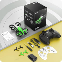 Holy Stone HS210F Mini Drone for Kids, 2 in 1 RC Quadcopter with Landing Mode and Flight Mode, One Key Start, Altitude Hold, 3D Flips, Headless Mode, Toy Gifts for Boys, C0 (Green)