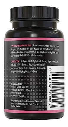BRNR LADY BRNR - BeautyFit Metabolism Formula with Vitamin B6, Connective Tissue with Copper, Collagen, High Dose Hyaluronic Acid, Biotin, 120 Capsules