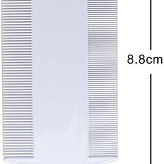 Lice Combs, 4 Pack Durable Double-Sided Nits Combs for Head Lice, Durable Double-Sided Nits Combs Lice Fine-Toothed Head Lice Comb for Children Adults Pets