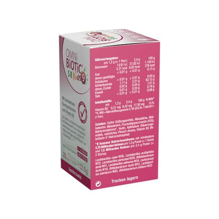 OMNi BiOTiC SR-9 Kids | 28 Sticks | 9 Bacterial Strains | Melt directly on the tongue | Vegan | Gluten-free | Lactose-free