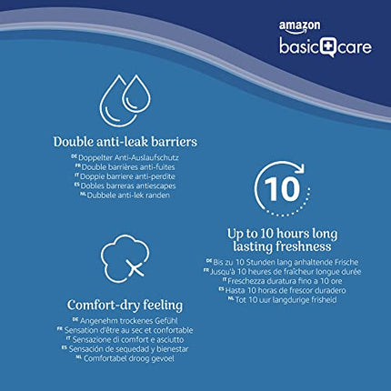 Amazon Basic Care Men's Pants Plus Large – 4 Packs of 7 (28 Pants), Blue