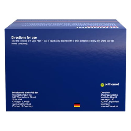 Orthomol Immun - Micronutrients to support the immune system - with vitamin C, vitamin D and zinc - Drinking ampoules/tablets, 30 daily portions