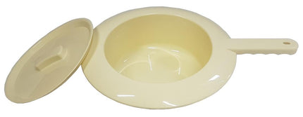 FabaCare bedpan, bedpan, bedpan, toilet pot, mobile toilet, chamber pot, potty, medical care bedpan for adults made of plastic