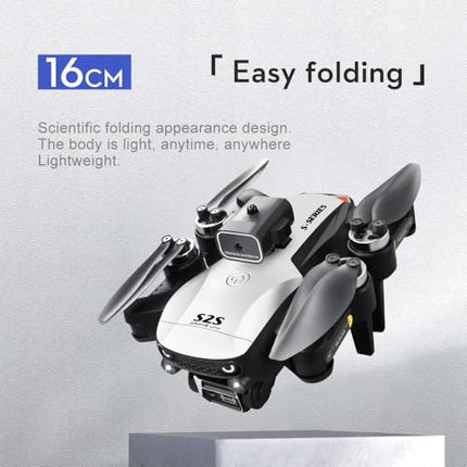 LUXWALLET Libra Spectra - 2025 Editie - Drone Met Laser Obstakel Ontwijking - Dual-Camera Systeem - Optical Flight Positioning - Stijgen En Landen Met EEN Knop - Headless Mode