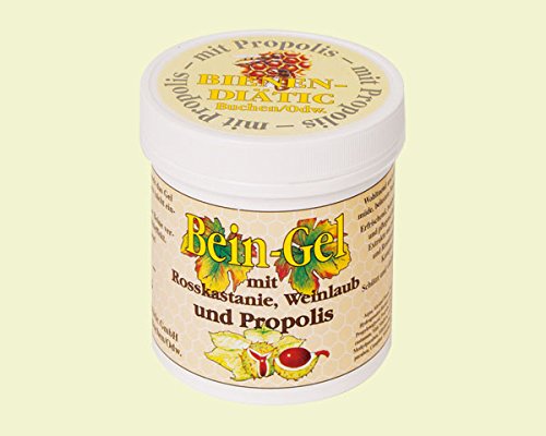 BienenDiätic Leg Gel with horse chestnut, propolis and vine leaves 250 ml