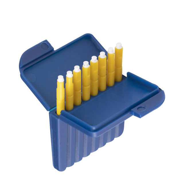 5x 8-pack cerumen filter wax guards for Starkey ITE and RIC hearing aids with one filter change pin per filter