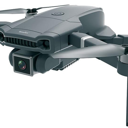 Simulus Quadrocopter: Foldable Wi-Fi drone with brushless motor, integrated 4K live view camera (drone with HD camera, RC drone, helicopter)