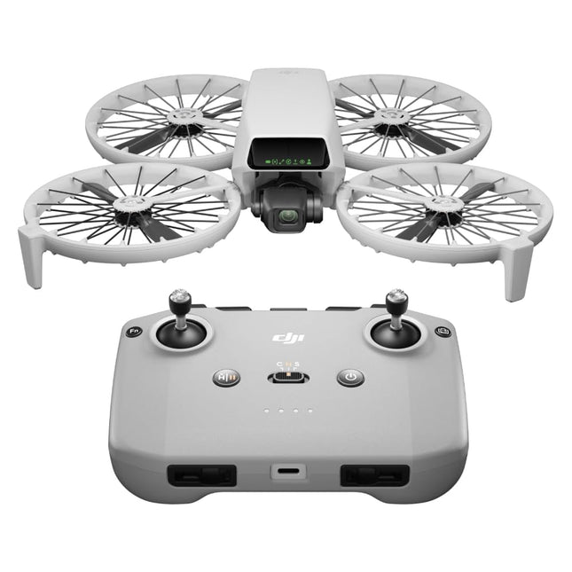 DJI Flip, Drone with 4k Camera for Adults, Mini Drone with Camera, &lt; 249 g, Follow Me Function, 13 km Video Transmission, Hand Launch, Auto Return, 31 min Flight Time