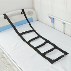 LIKEUDO Adjustable Bed Riser Assist for Elderly and Disabled Patients - Auxiliary Handle with Pull-Up Rope Lifter