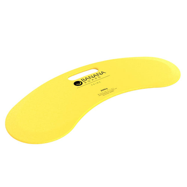 CareLine Transfer Board Smooth in curve shape up to 200 kg yellow