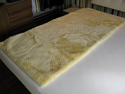 Reissner Lambskin MB-VF Medical Lambskin Bed Insert Bed Skin Sheepskin Full Skin Quality 90x200cm (medical tanned)