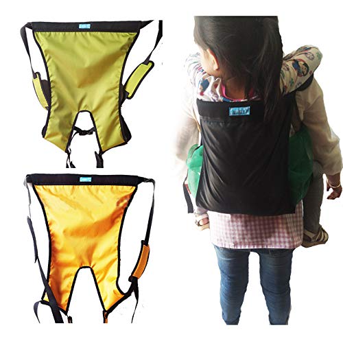 Jeamive Children Carrier Hiking Backpack Belt Outdoor Kids Lifting Sling Transfer Disabled, Handicapped, Bedridden to Car Wheelchair (3 Color Optional)