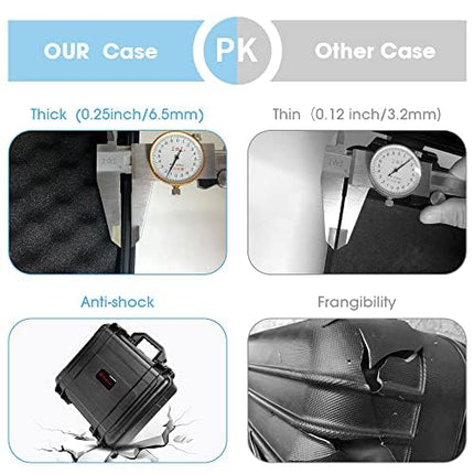 Smatree 10.2 Liter Waterproof Thicken Hard Case for DJI Mini 3 Pro, DJI Mini 4 Pro &amp; RC Battery Accessories (Drone and Accessories Not Included)