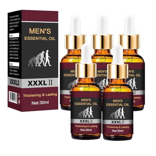 Penis Enlargement Oil, 30 ml XXXL essential oil for men, penis thickening growth increase big cock enlargement for men, men improved erection delay ejaculation (5PC)