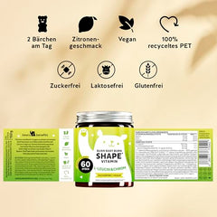 Metabolism Complex with Chromium, Biotin, Zinc, L-Leucine, Green Tea Leaf Extract - 60 Caplets - Vegan - Sugar-Free - Bears with Benefits