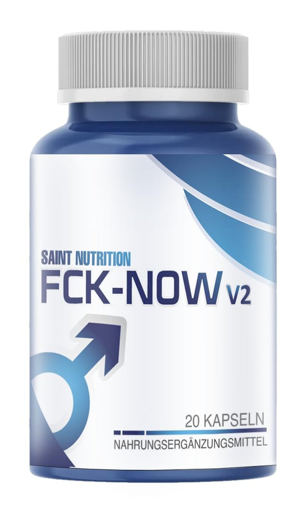 FCK-NOW Capsules V2 high-dose – extra strong for the active man who prefers fun – effective capsule free of chemicals – better performance pre-programmed, 500 mg