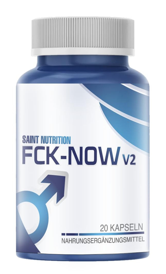 FCK-NOW Capsules V2 high-dose – extra strong for the active man who prefers fun – effective capsule free of chemicals – better performance pre-programmed, 500 mg