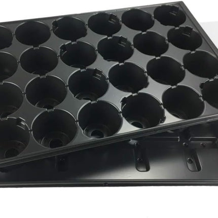 Quickpot stable growing plate with 24 planting holes + saucer + cover lid cover protective cover QP-24R