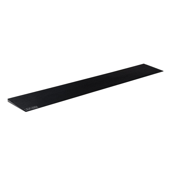LIEKUMM rubber threshold ramp 1.5cm high, 650kg load capacity wheelchair ramp, non-slip threshold ramp for doorways, curbs, steps, scooters, strollers, motorcycles
