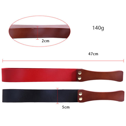 Whip for Sex - Fetish Erotic Bondage SM Paddle Crop - Sex Toy for Couples - Lustful Love Games (Black)