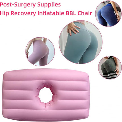 BLAcoh Inflatable BBL Mattress After Surgery, BBL Inflatable Bed With Hole, BBL Bed Pillow After Surgery for Sleeping After Recovery From Buttock Surgery