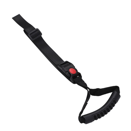 Car towing strap, multifunctional, robust, reinforced car grab handle