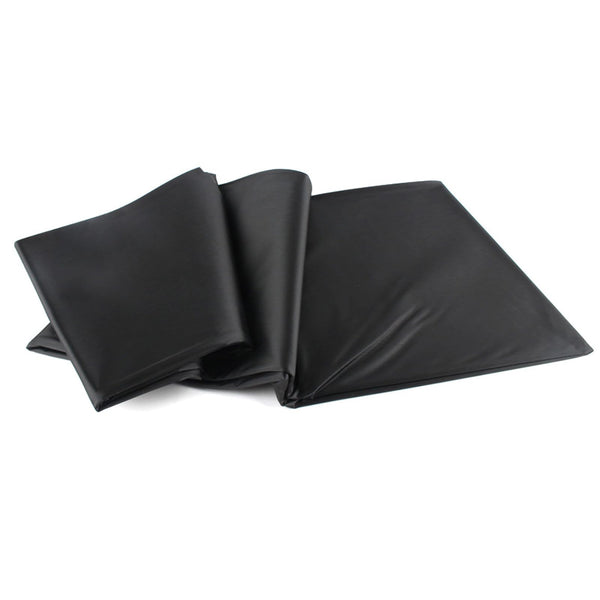 YUZHO Waterproof blanket for sex Love blanket waterproof Erotic bed sheet Latex bedding set BDSM toys hard Sex games Black waterproof blanket Size 78.74in x 82.68in