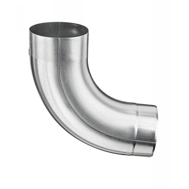 Titanium zinc downpipe bend DN 87/85 degrees