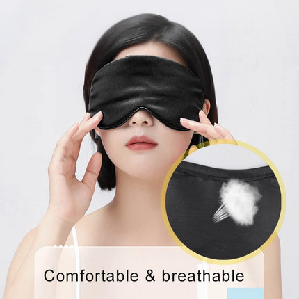 24 Pack Sleep Mask for Side Sleepers, Ultra-Soft Eye Mask Sleep Masks, Light-Blocking Blindfold for Sleeping with Adjustable Strap for Men, Women, Kids