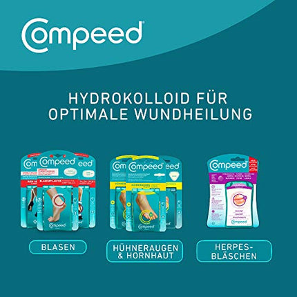 Compeed Anti-Blister Stick - Invisibly protects against blisters and chafing - Instantly reduces friction on the skin, 1 stick (8 ml)