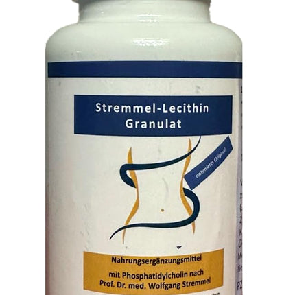 Stremmel Lecithin - the original with optimized recipe, granules, 150g phosphatidylcholine per can